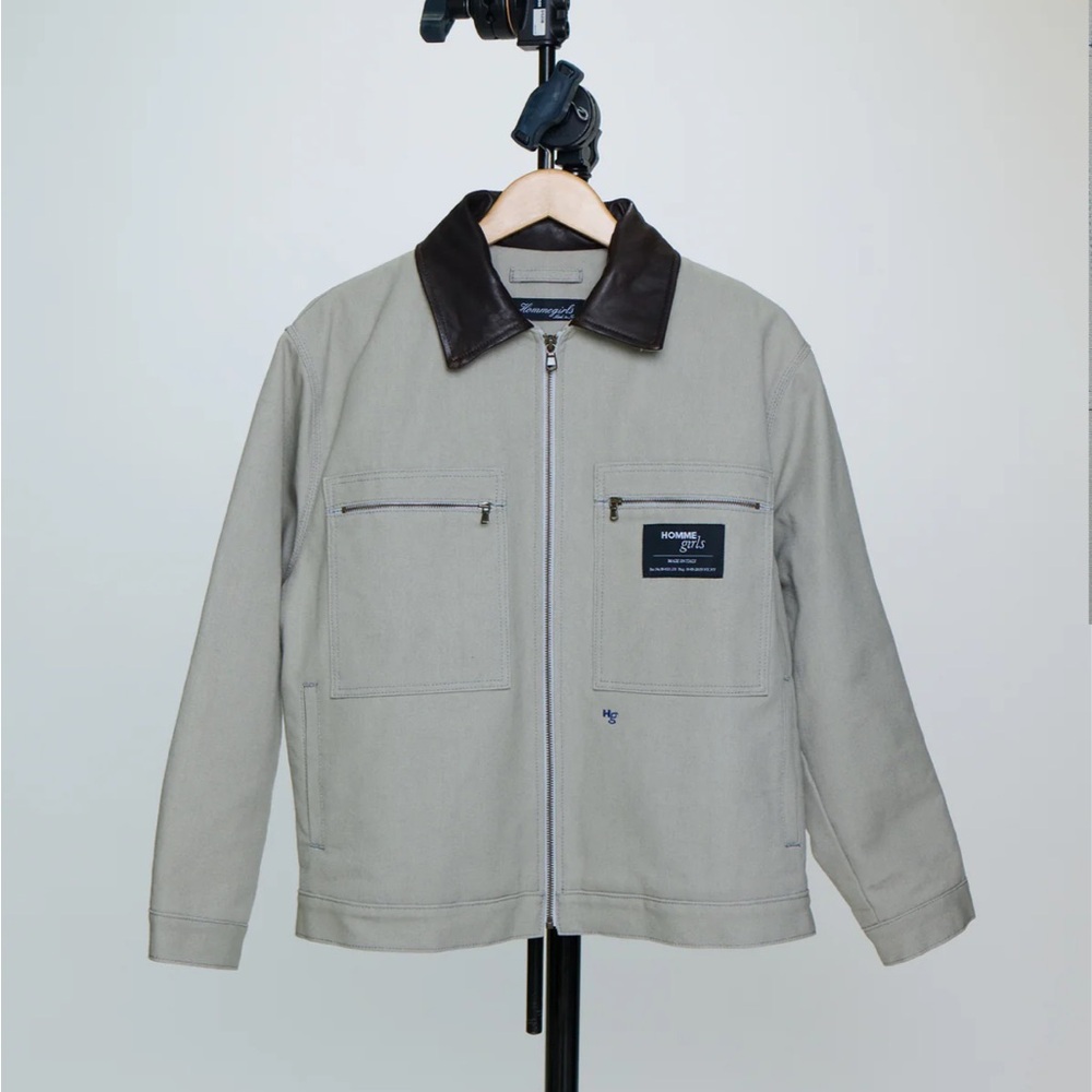 Hommegirls homme girls grey work jacket - Picture 2 of 9